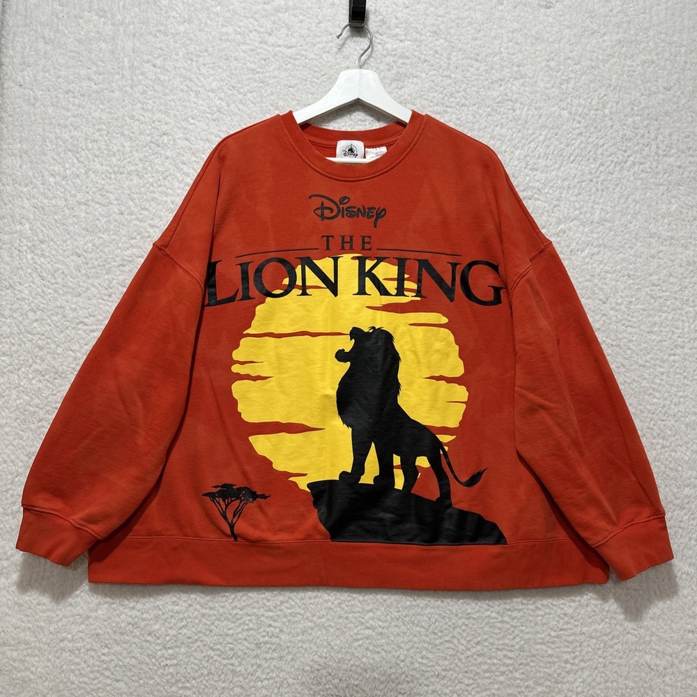 Disney Parks The Lion King 30th Anniversary Multicolor Pullover Size 2X